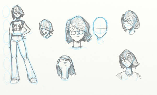 Char Sketches: Brady by DougHills