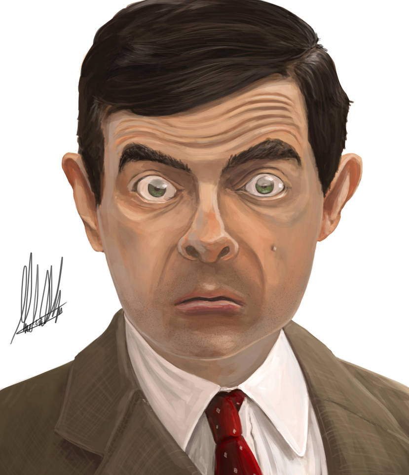 Mr. Bean portrait by xynode on DeviantArt