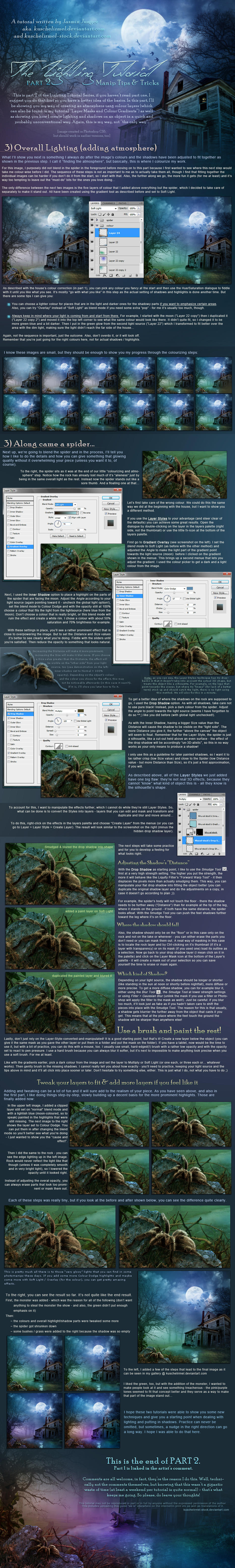 The Lighting Tutorial - Part 2 by kuschelirmel-stock