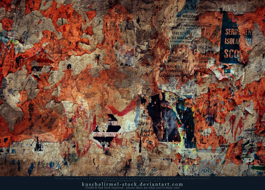 Grunge Wall Texture by kuschelirmel-stock