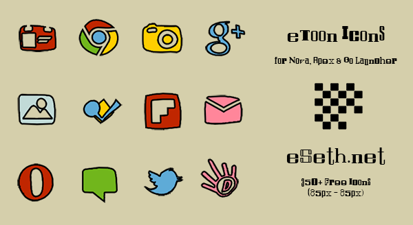 eToon Icon Pack by eSeth.net by gseth