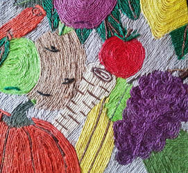 string veg by rainbow-falls