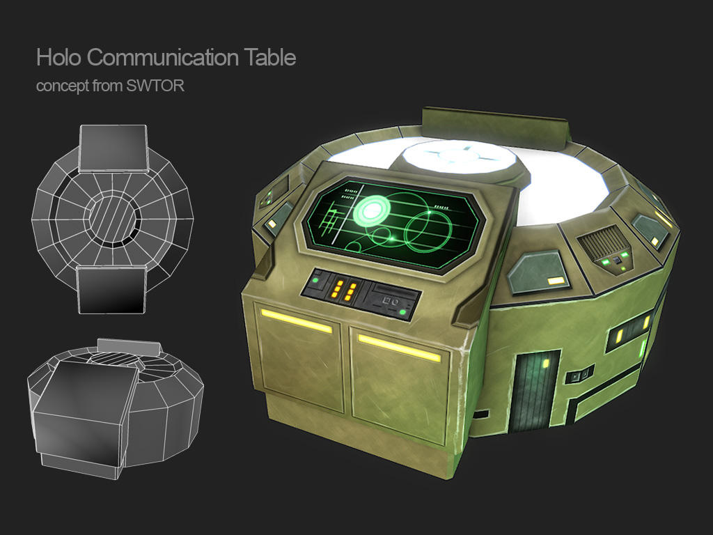 Holo Table : SWTOR by Cydel