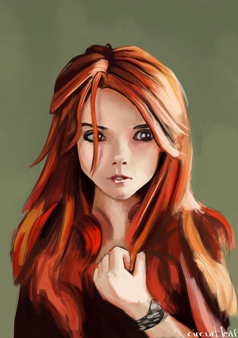 Lit Red by circuitleaf