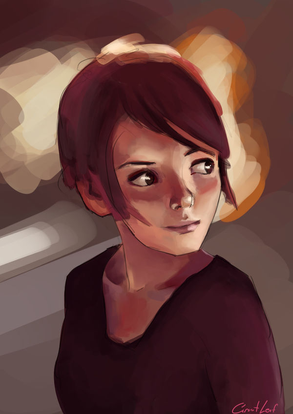 Maroon Light by circuitleaf