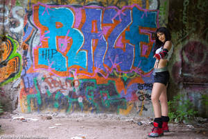 Down in the street xD by Eyes-0n-Me