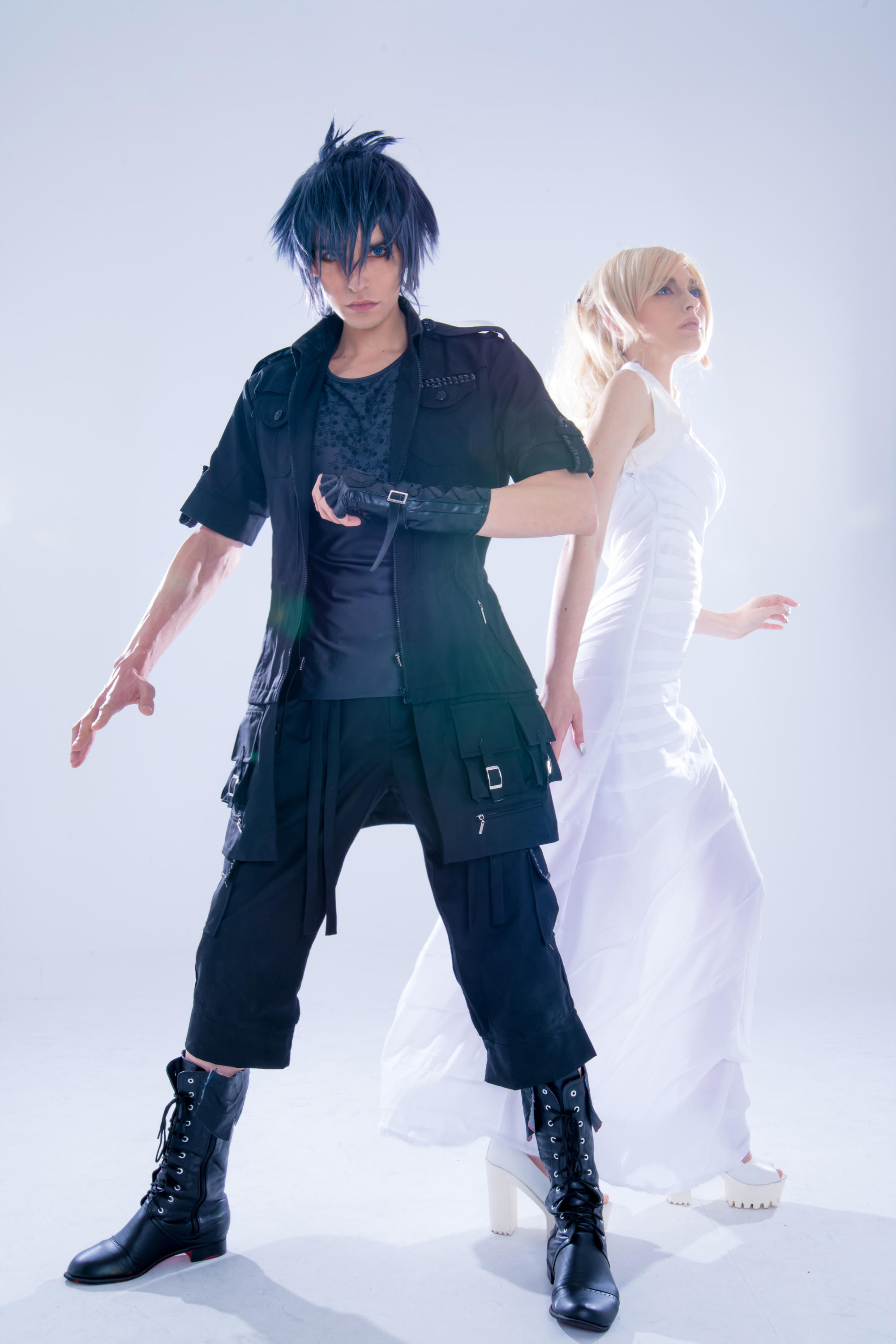Final Fantasy XV Noctis and Lunafreya by Eyes-0n-Me