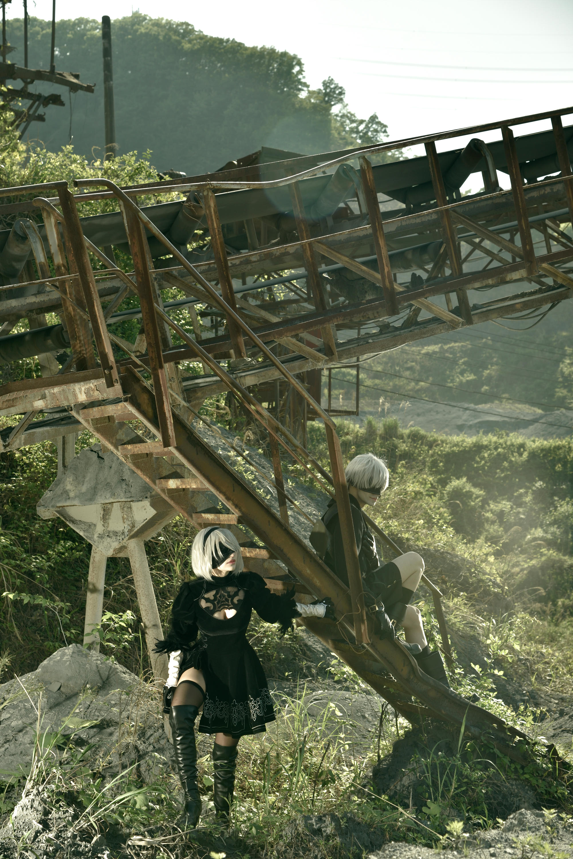 Nier:Automata 2B and 9S by Eyes-0n-Me
