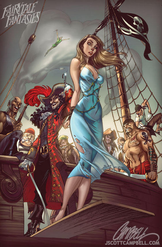 Peter Pan's WENDY by J-Scott-Campbell