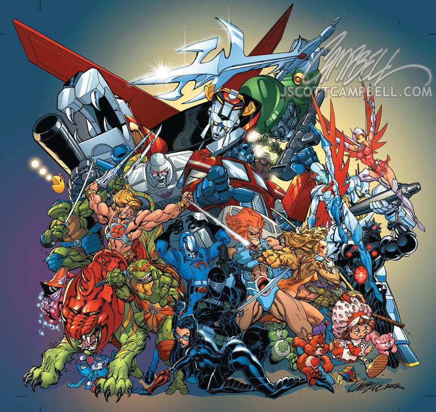 Totally 80s by J-Scott-Campbell