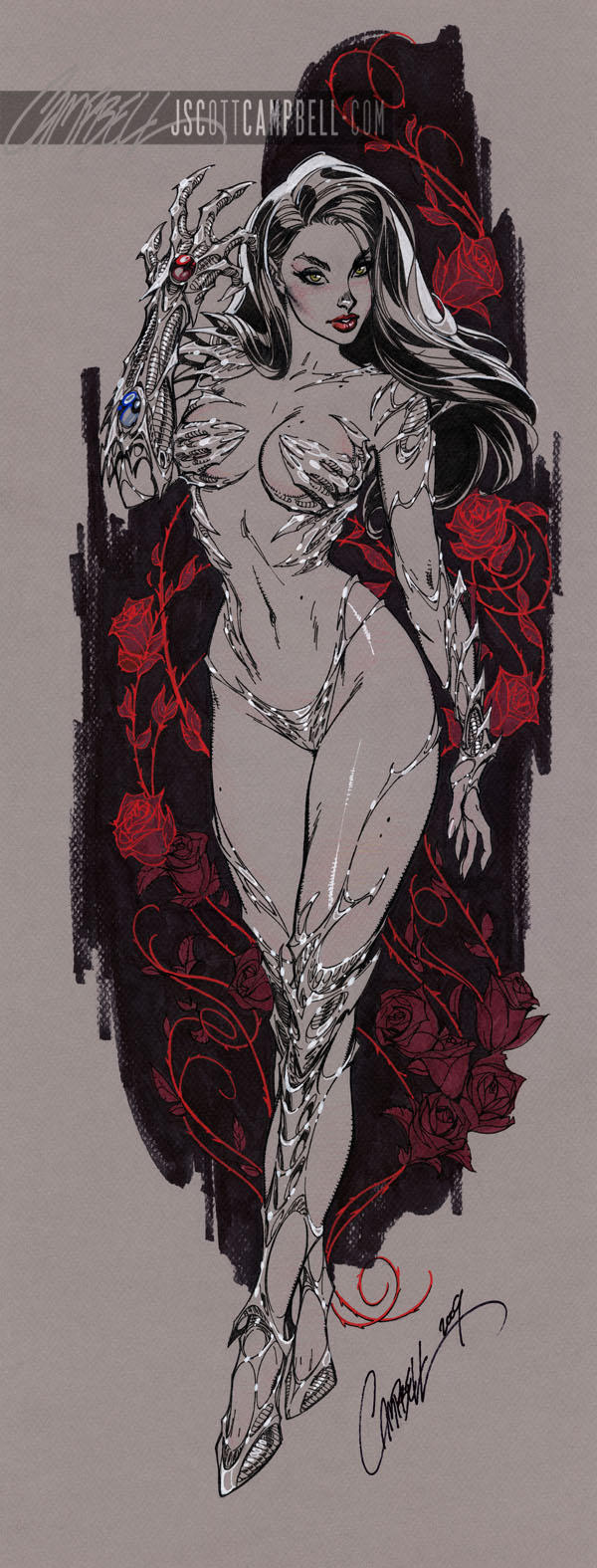 WitchBlade TALL by J-Scott-Campbell