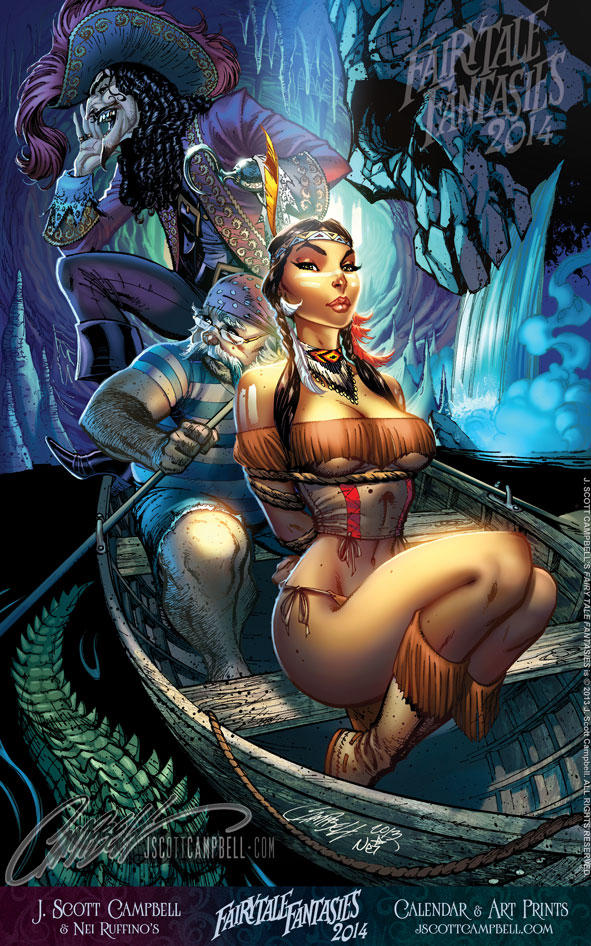 FTF 2014 Tiger Lily by J-Scott-Campbell