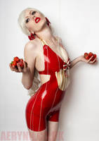 Strawberries and Cream by MomoiroMacabre