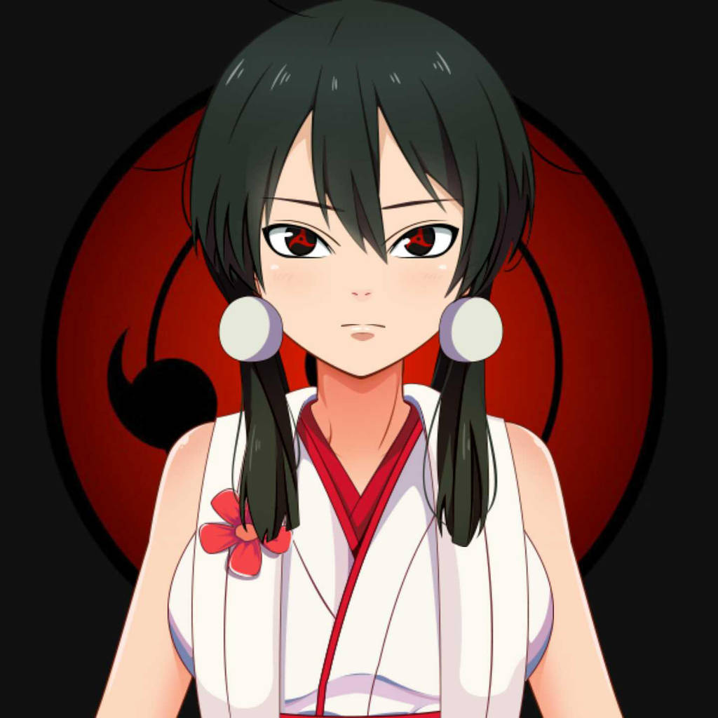 Mangekyou Princess // Uchiha Itachi Daughter [OC] by Eeveelutions100 on