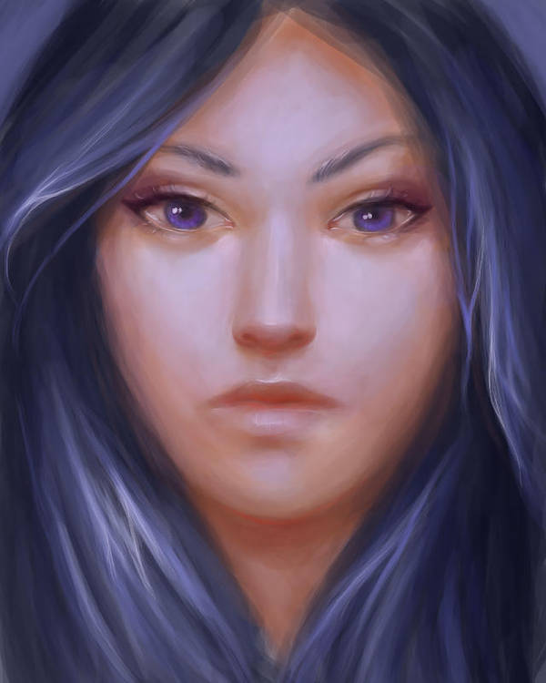 Winter portrait by Ciuva