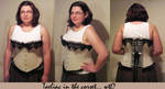 Victorian corset - wearing by taeliac
