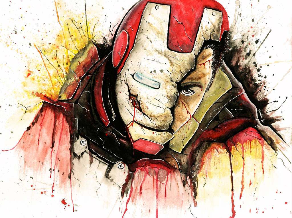 I am Iron Man by SanDrawGames