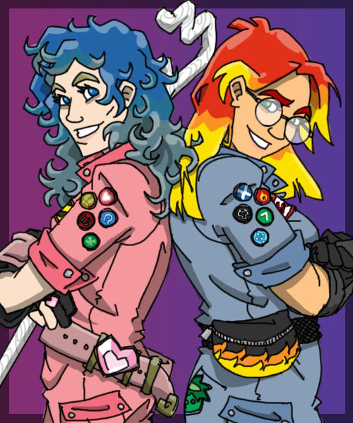 Blue Candy Fire by professorhazard