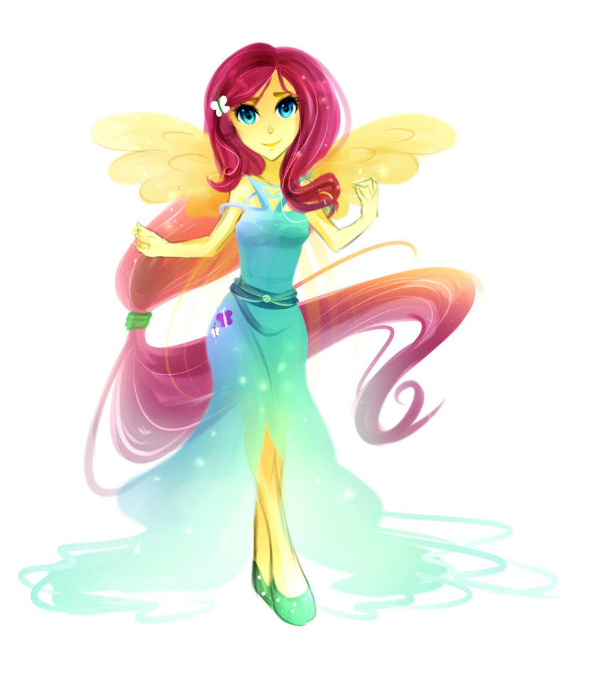 Fluttershy dress ver. 2 by Koveliana