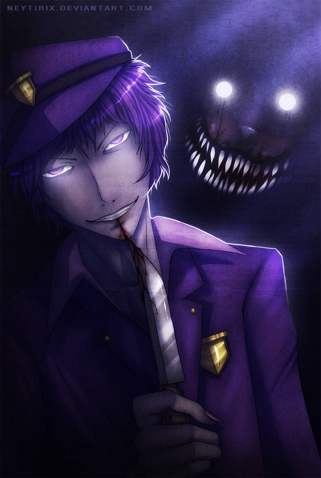 Purple Guy (FNAF Fanart) by Neytirix on DeviantArt