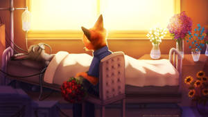 Roses today (Zootopia Fanart) by Neytirix