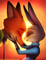 Nick and Judy by Neytirix