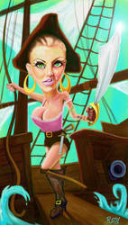Kelly the Pirate by Pudsybear