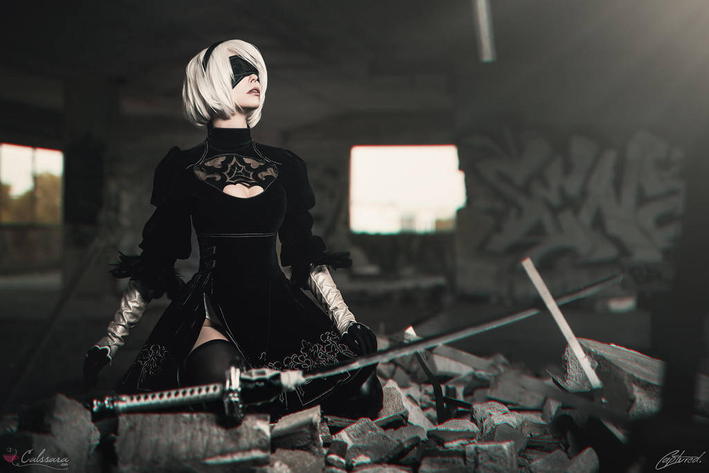 Nier Automata - 2B IV by Calssara