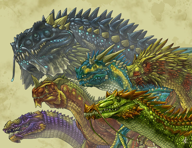 Dragon exhibit case by Onikaizer