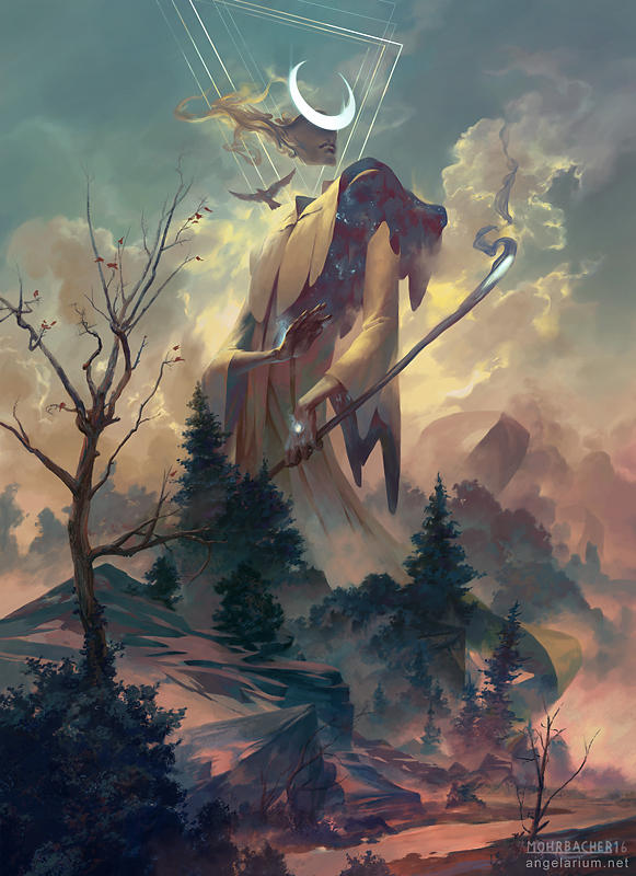 Remiel, Angel of Visions by PeteMohrbacher