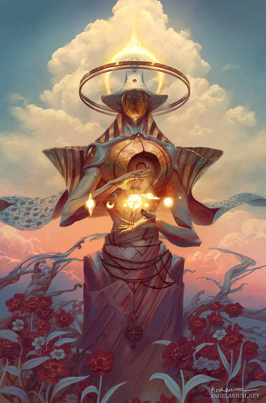 Zuriel, Angel of Libra by PeteMohrbacher