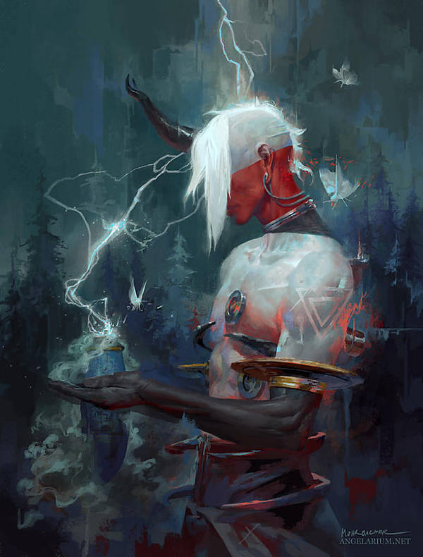 Baraqiel, The Living Vessel by PeteMohrbacher