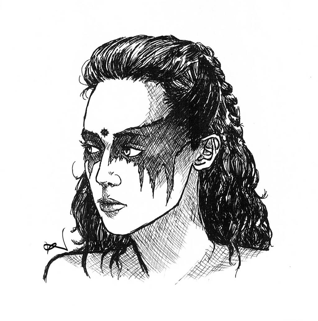 Lexa kom Trikru by SieniVirhe on DeviantArt