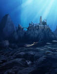 Sunken Atlantis by petersiegl