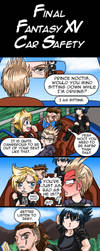 FFXV - Car Safety by AmayaMarieSuta