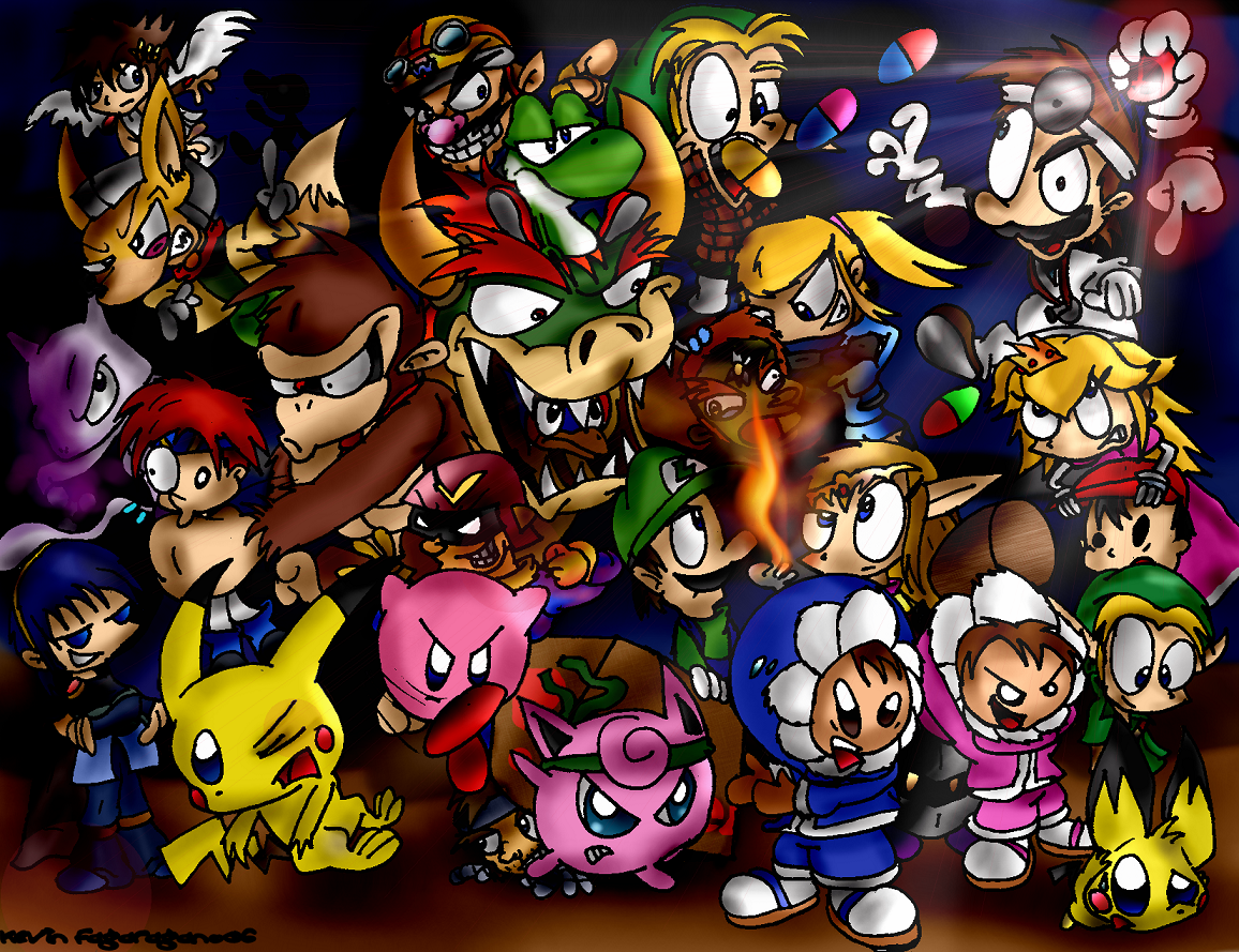 Super Smash Bros. by conkerncrash