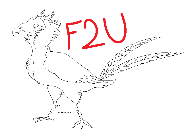Toma Bird Lineart by AlaskanCat on DeviantArt