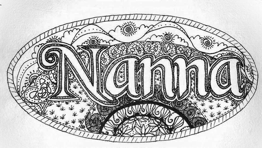 Nanna's placemat by Astarsia