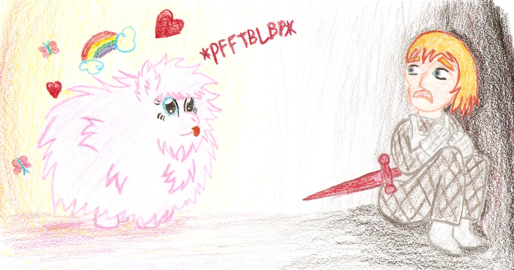 Keane Euodias Meets Fluffle Puff by TheLordofPies