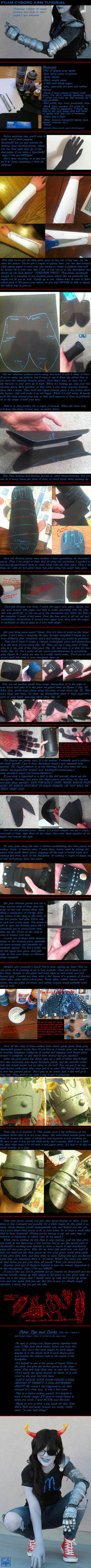 Foam Cyborg Arm Tutorial by Traumagician
