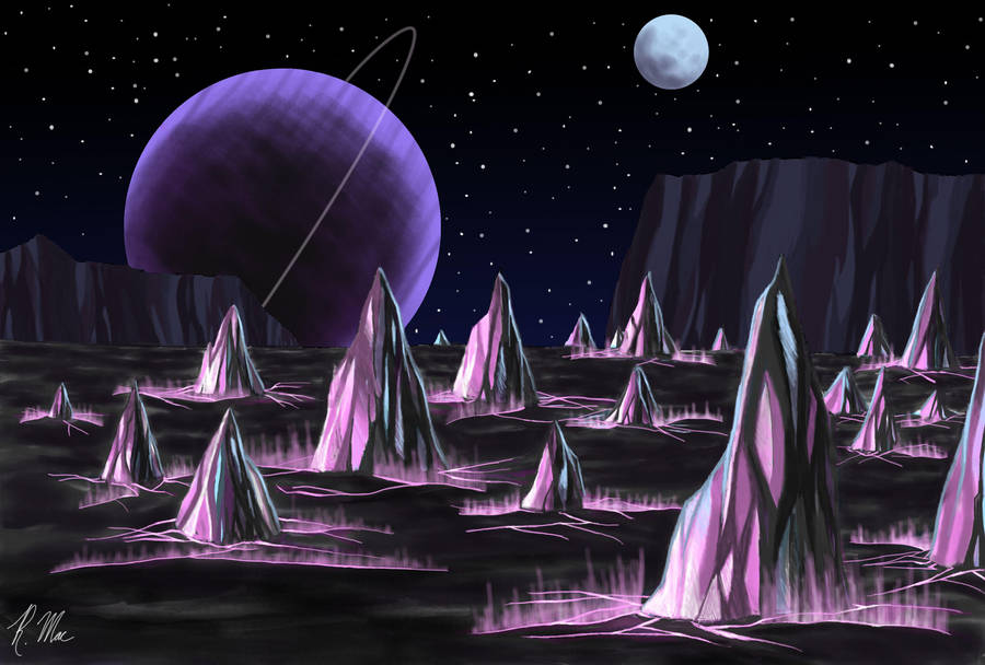 Out of this world II: enter the night by RMacArt