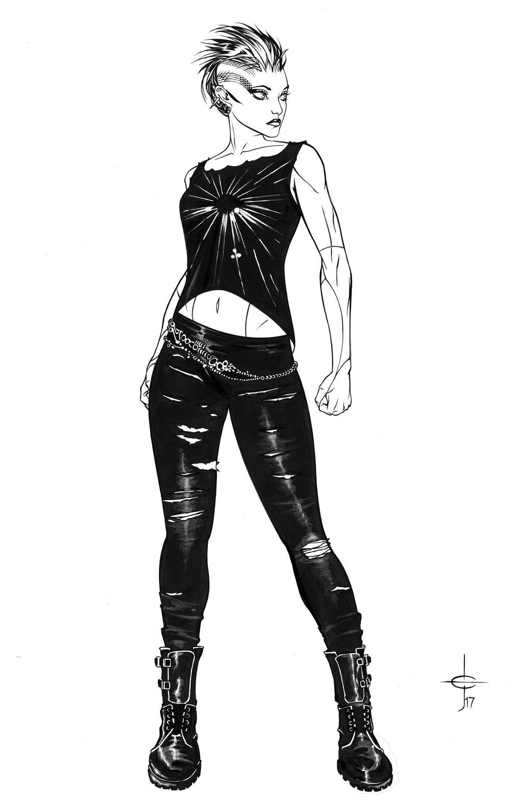 READY PLAYER ONE Merchandise art: Art3mis by DrewEdwardJohnson