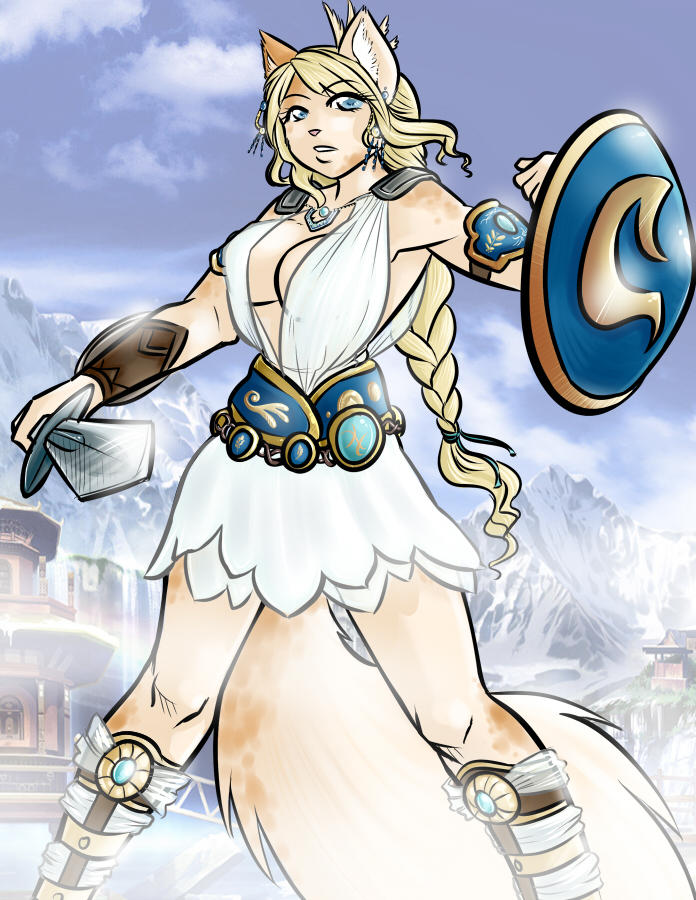 Lily as Sophitia SC4 by Zirconia