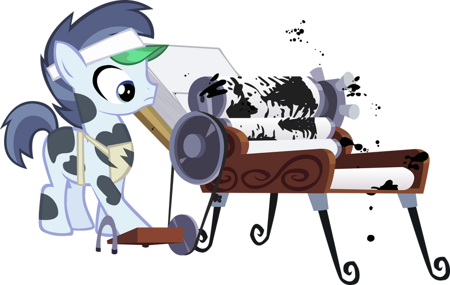 Shady Daze :: Print Press Operator by CobaltWinterborn