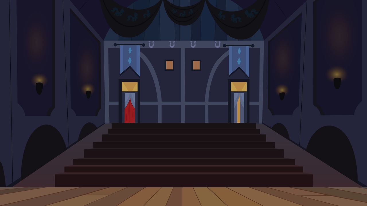 Ponyville Theatre - Interior by CobaltWinterborn