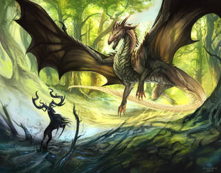 Protector of the Forest by AlectorFencer