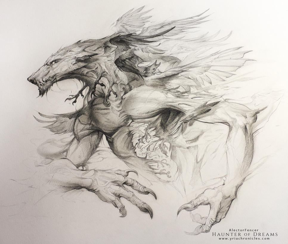Haunter of Dreams - The Crow Eater by AlectorFencer