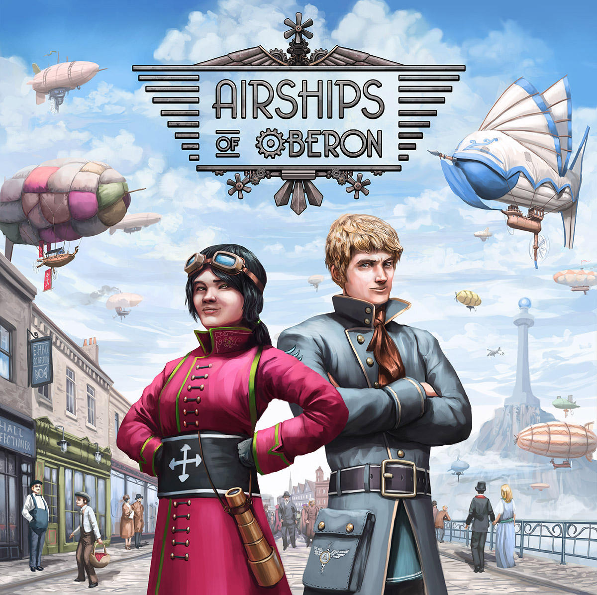 Airships of Oberon Cover by SpikedMcGrath