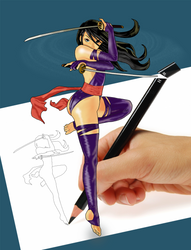 Sword Dancer by niveky