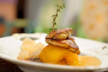 Foie Gras with Cider Jam by Markhal